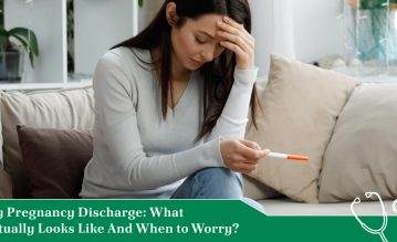 early pregnancy discharge