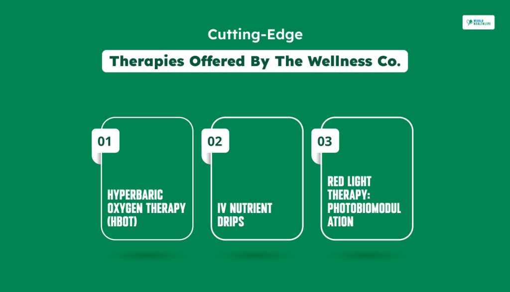 Cutting-Edge Therapies Offered By The Wellness Co