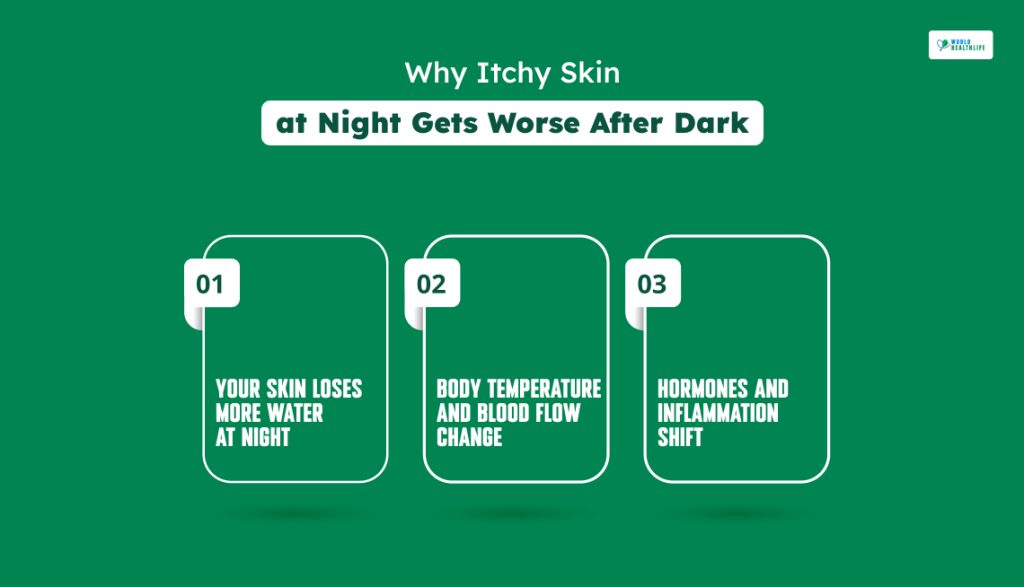 Why Itchy Skin at Night Gets Worse After Dark